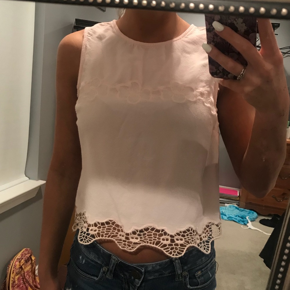 Light pink blouse